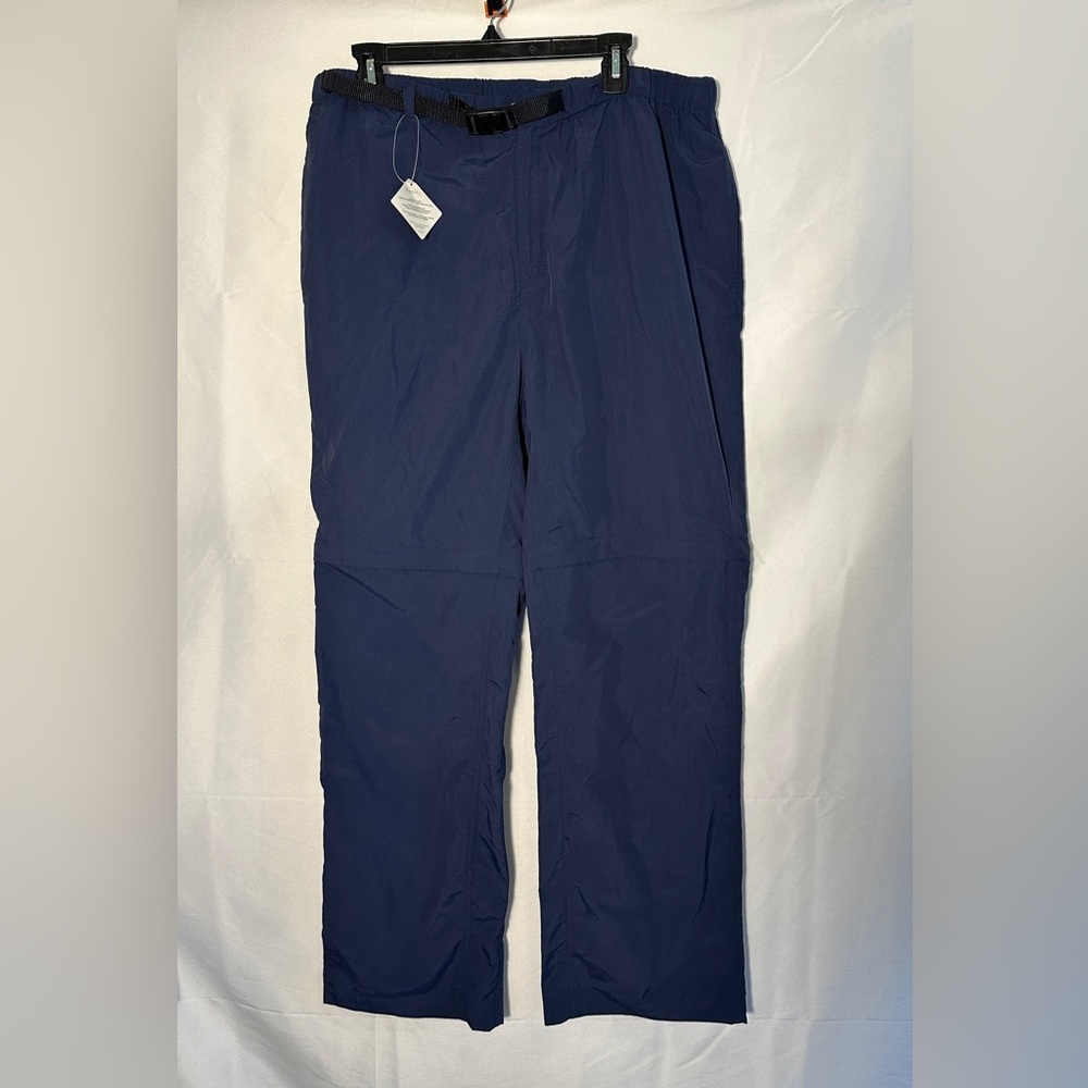 NWT TravelSmith Convertible Zip Off Pants, 1X, Supplex Roll Up, Hiking Travel